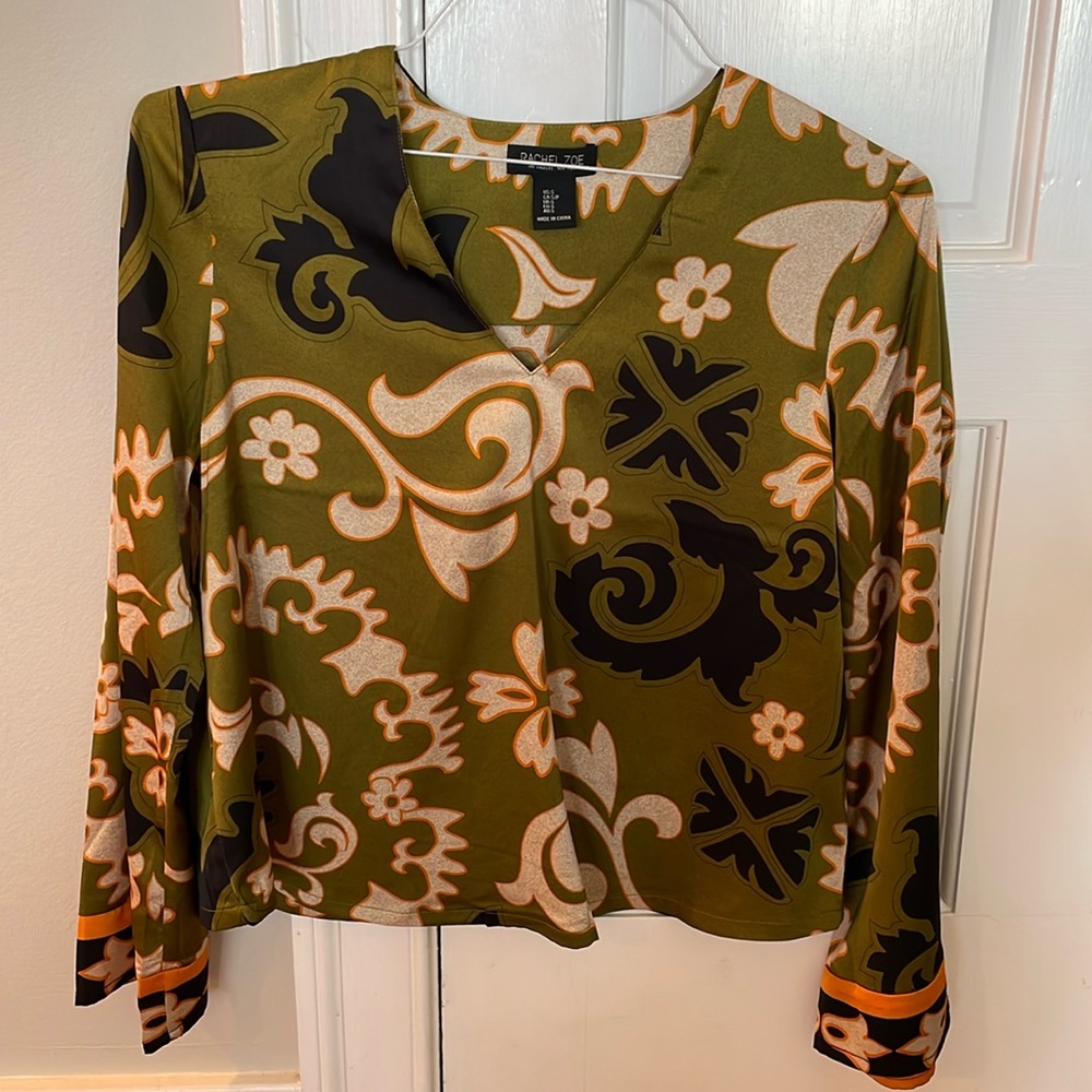 Rachel Zoe silky blouse